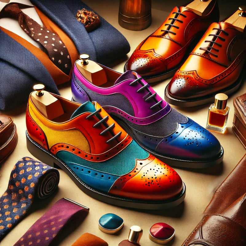 OutfitsThe Gentleman’s Guide to Colorful Shoes: Styling Paul Parkman’s Unique Designs
