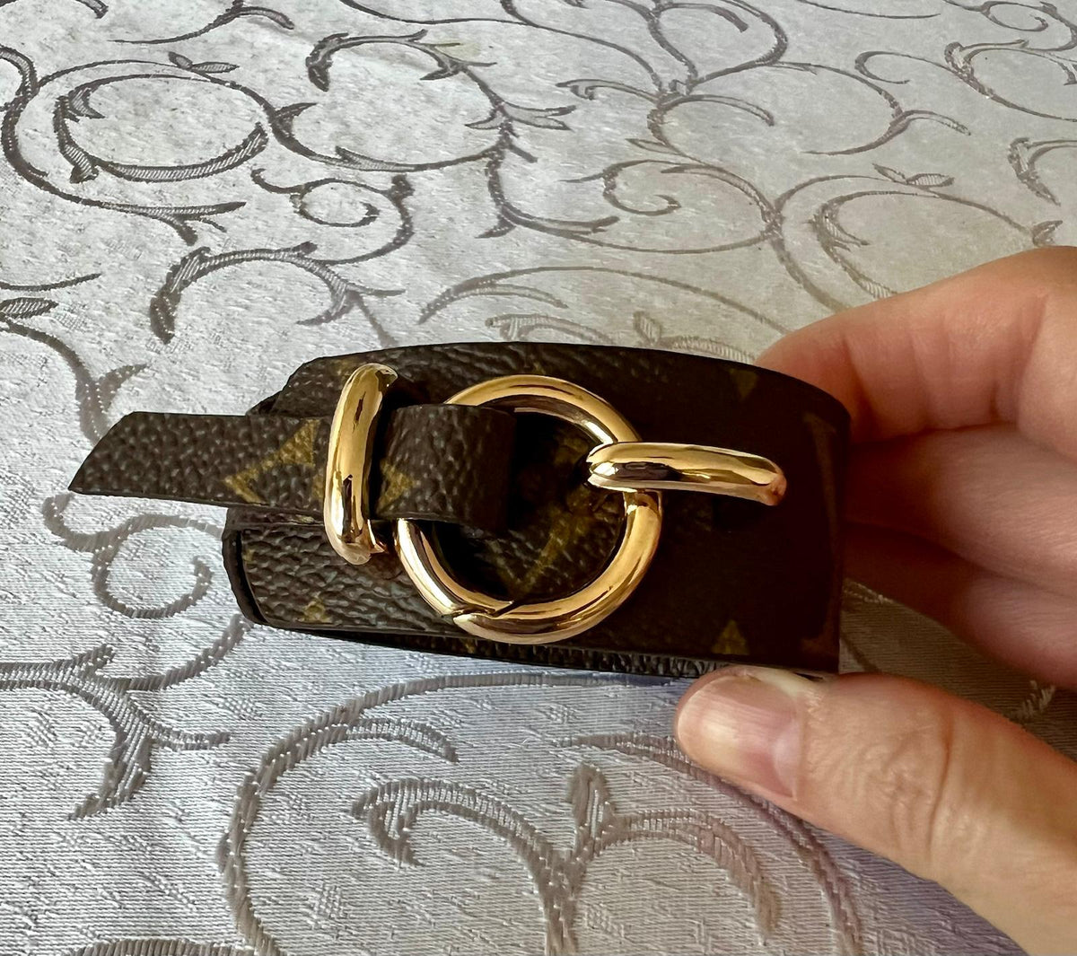 Repurposed Gifts Women's Bracelet Repurposed Classic LV Monogram Wrap Bracelet