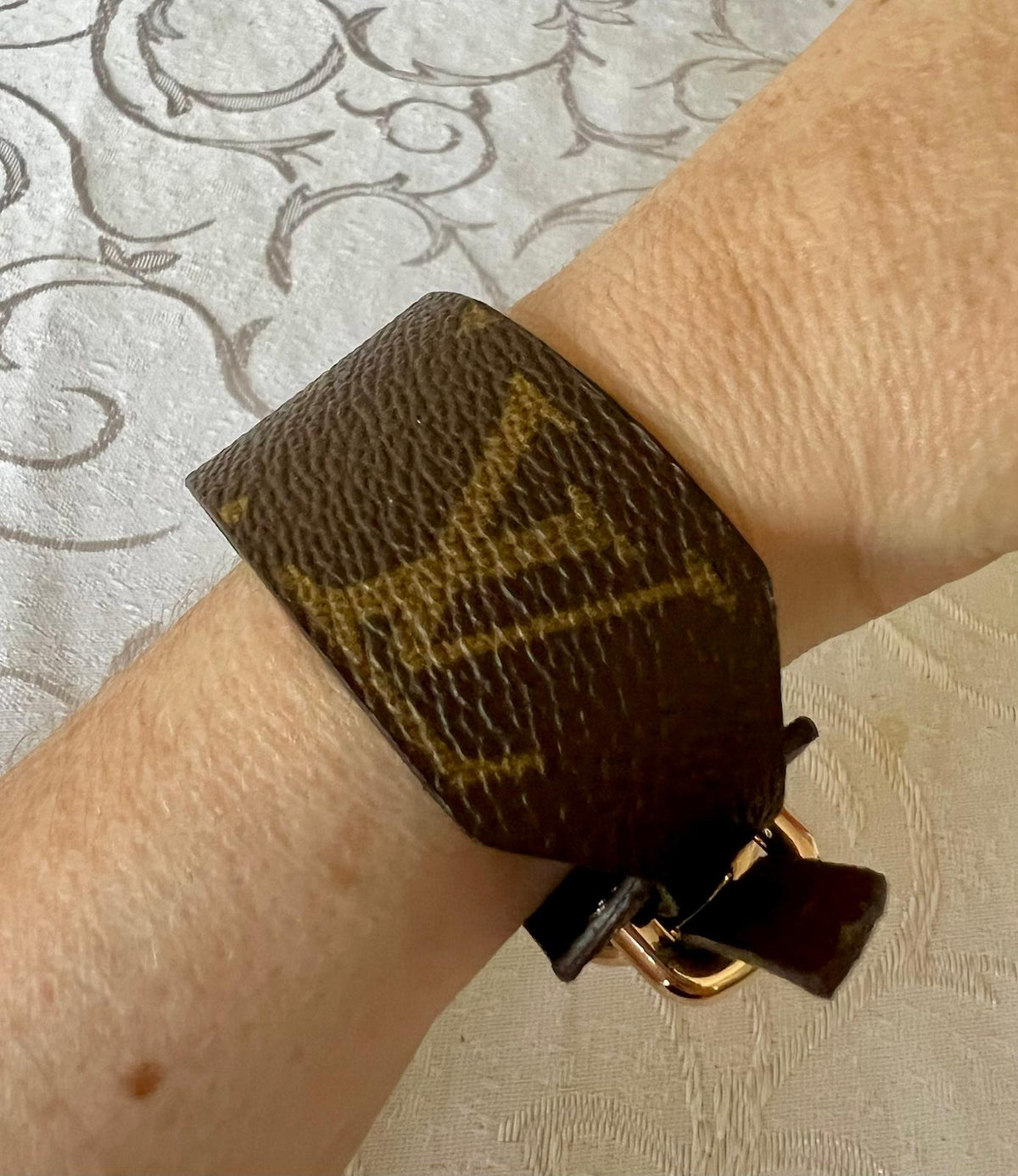 Repurposed Gifts Women's Bracelet Repurposed Classic LV Monogram Wrap Bracelet
