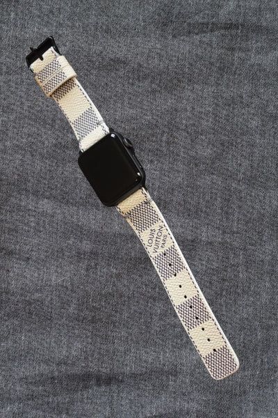 LV Apple Watch Band Repurposed Classic Monogram Double Loop, Rose Gold / 40mm/41mm