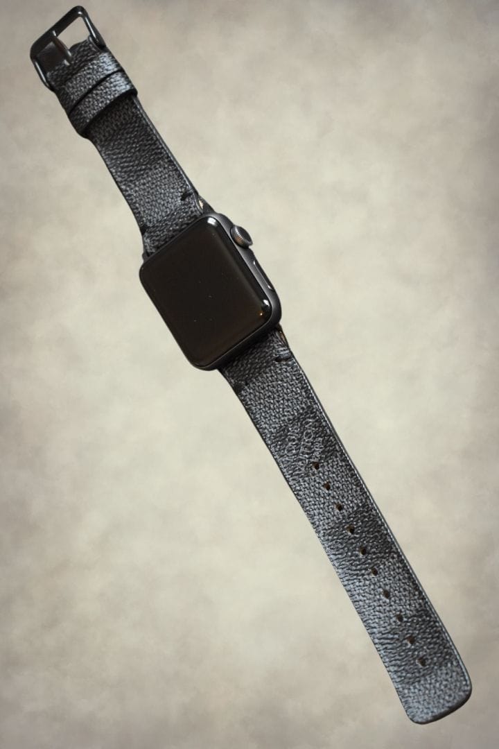 Repurposed Gifts Women - Accessories - Watches Apple Watch Band  Damier LV Monogram Graphite