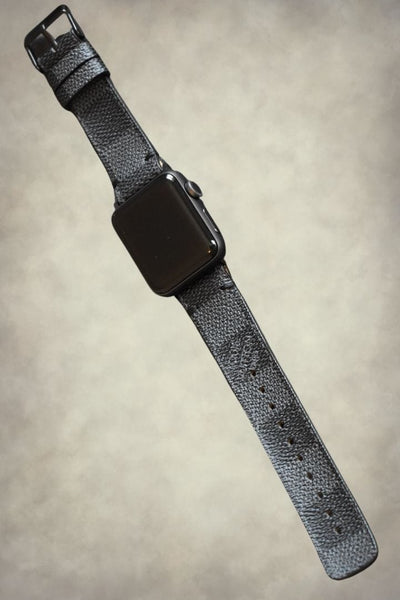 Accessories  Louis Vuitton Damier Leather Black Apple Watch Band