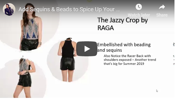 Sequins & Beads Add Spice to Your Wardrobe