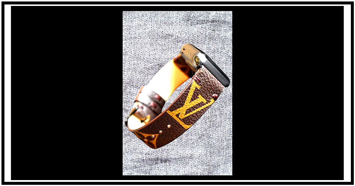 Repurposed Gifts That Make a Statement: Why the Classic LV Monogram Apple Watch Band Stands Out