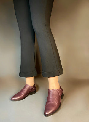 Slouchy Low Heel Dress Loafers