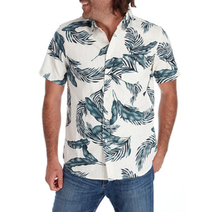 Jude Printed Slub Shirt