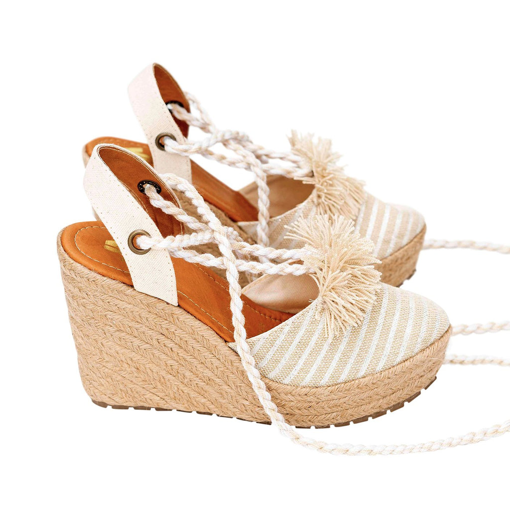 Wedges Silvia Cobos Samba Beige