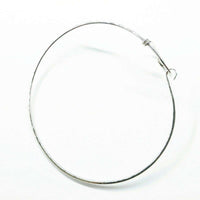 Alexa Martha Designs Bracelet Alexa Martha Designs Wire Wrapped Heart Bangle in Sterling Silver