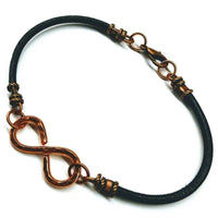 Alexa Martha Designs Bracelet Default Title / Copper Alexa Martha Designs Masculine Sturdy Copper Swivel Infinity Bracelet