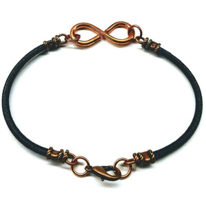 Alexa Martha Designs Bracelet Default Title / Copper Alexa Martha Designs Masculine Sturdy Copper Swivel Infinity Bracelet