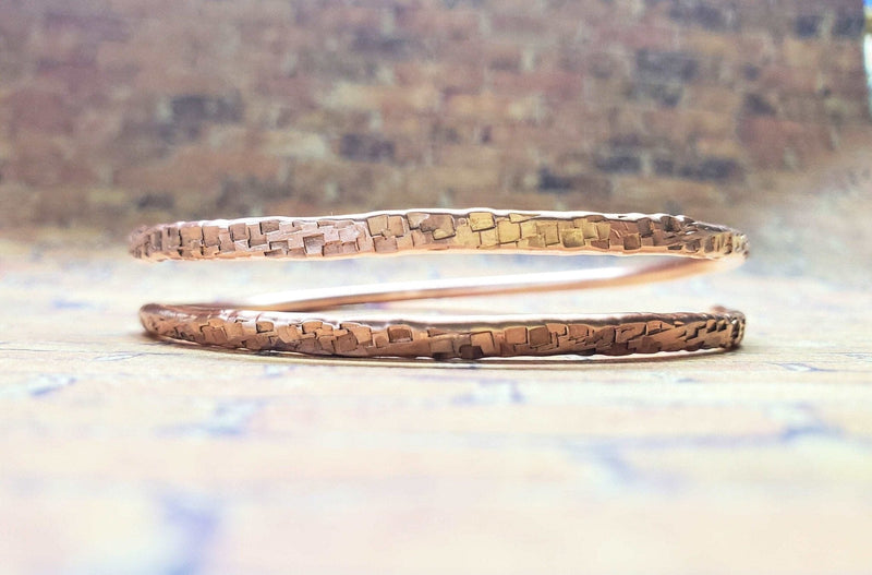 Alexa Martha Designs Bracelet Full Overlap Copper Bangle