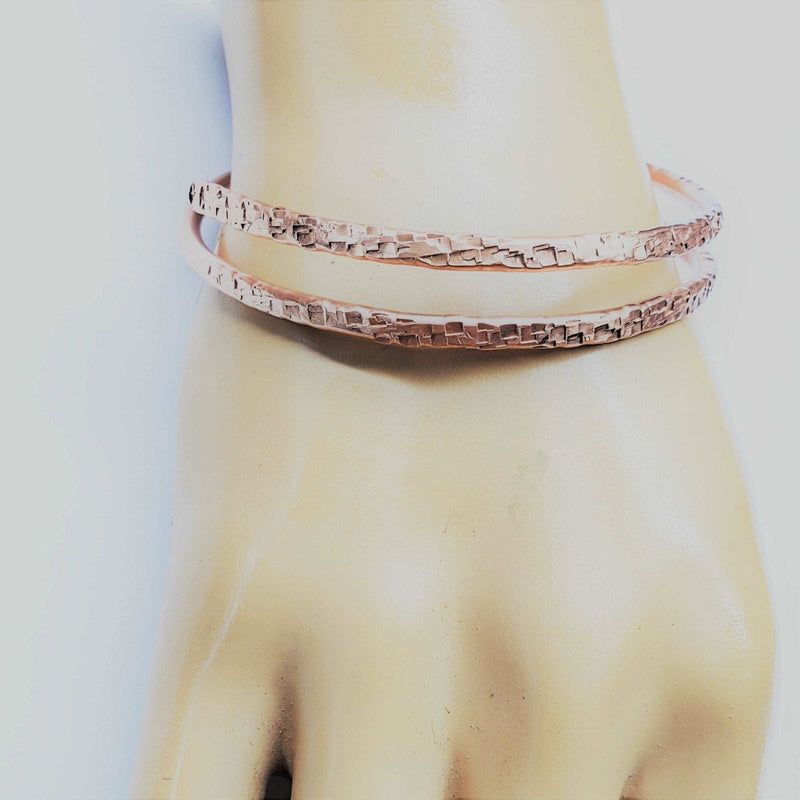 Alexa Martha Designs Bracelet Full Overlap Copper Bangle