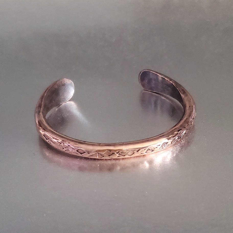 Alexa Martha Designs Cuff Bangle Small 6.5-7.0 inches Handmade 6 Gauge BIGGA Bangle by Alexa Martha