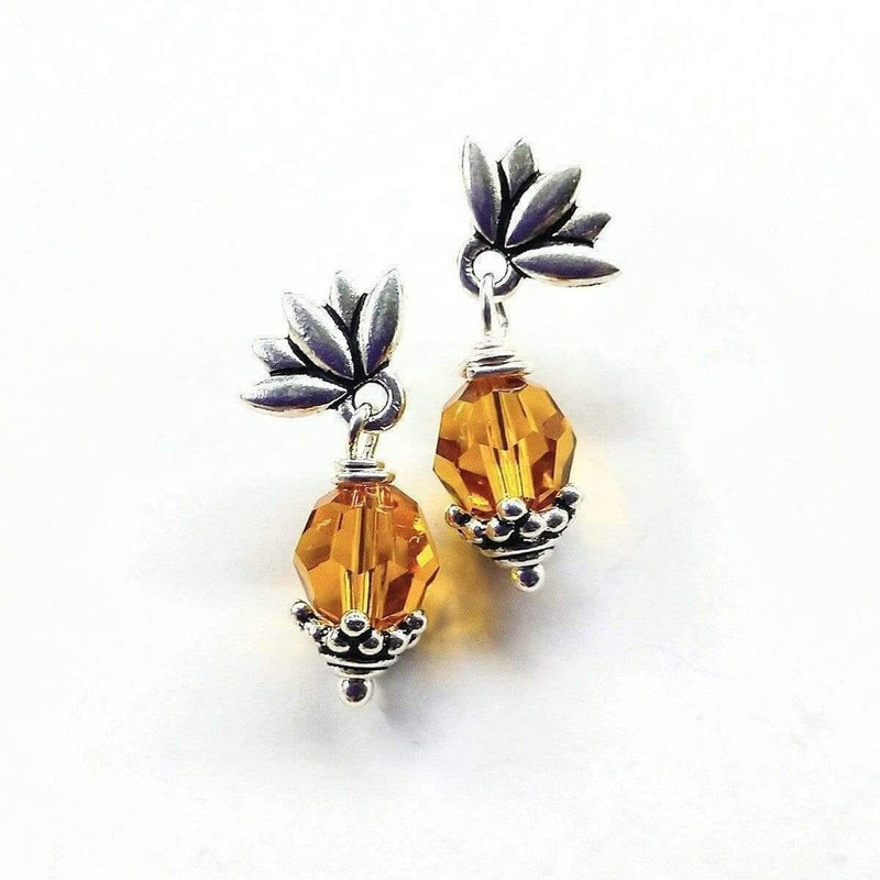 Alexa Martha Designs Earrings Default Title / Pineapple Alexa Martha Designs Crystal Pineapple Earrings