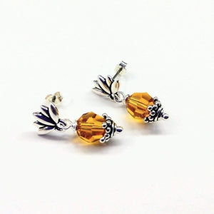 Alexa Martha Designs Earrings Default Title / Pineapple Alexa Martha Designs Crystal Pineapple Earrings