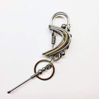 Alexa Martha Designs Key Chain Wire Coiled Birdie Keychain For Him - Limited Edition