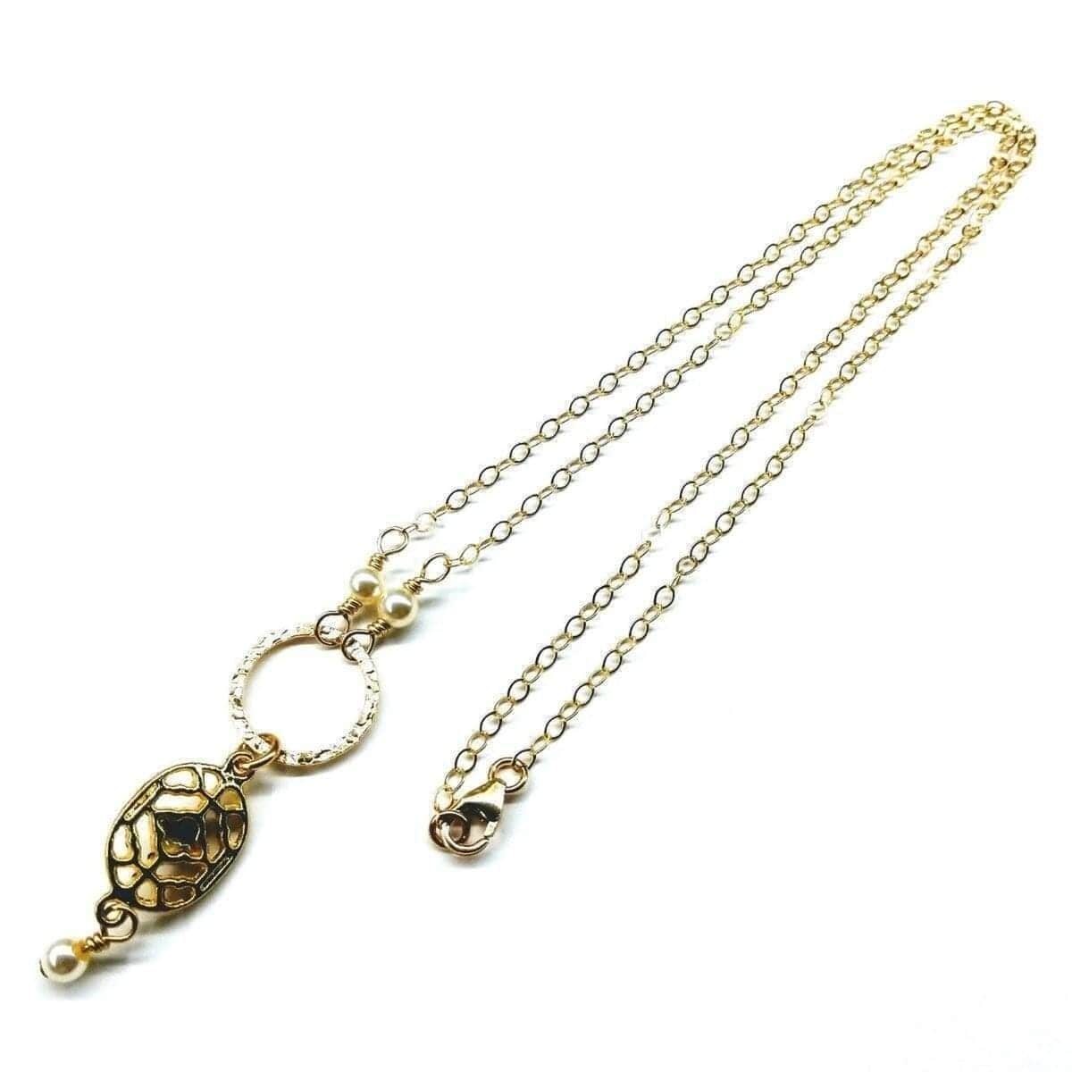 Alexa Martha Designs Necklace 14 KT Gold-Filled Purple Crystal Circle  Filigree Necklace