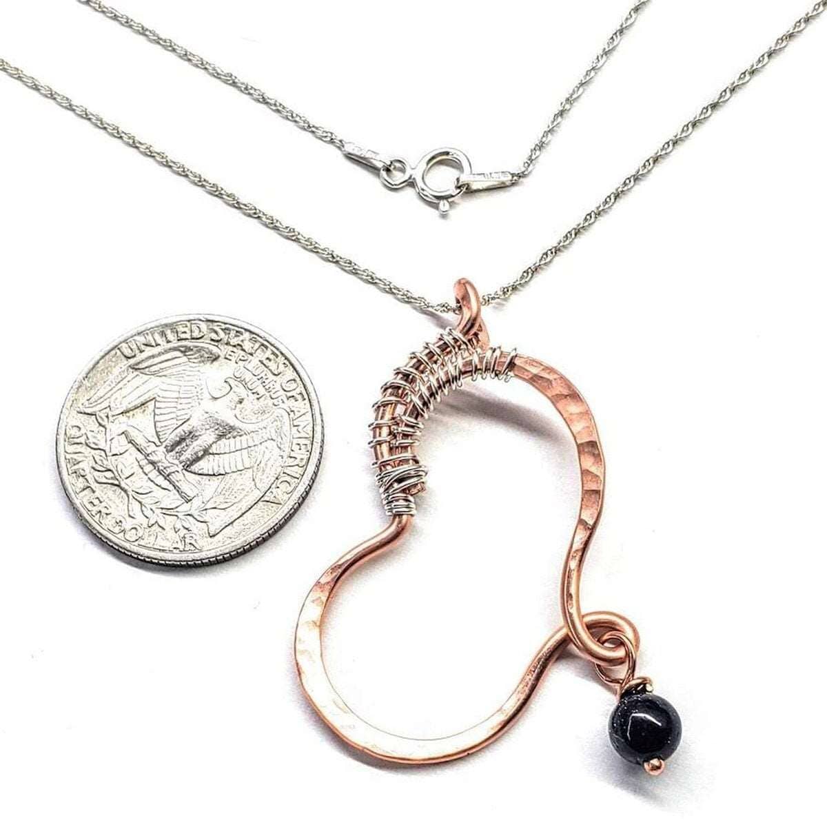 Alexa Martha Designs Necklace Copper Butterfly Wing Child Abuse Survivor Necklace