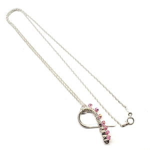 Alexa Martha Designs Necklace Default Title / Color Alexa Martha Designs Limited Edition 2021 Pink Crystal Ribbon Necklace