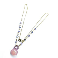 Alexa Martha Designs Necklace Default Title / Color Alexa Martha Designs Purple Chalcedony Drop 14 KT Gold Filled Necklace