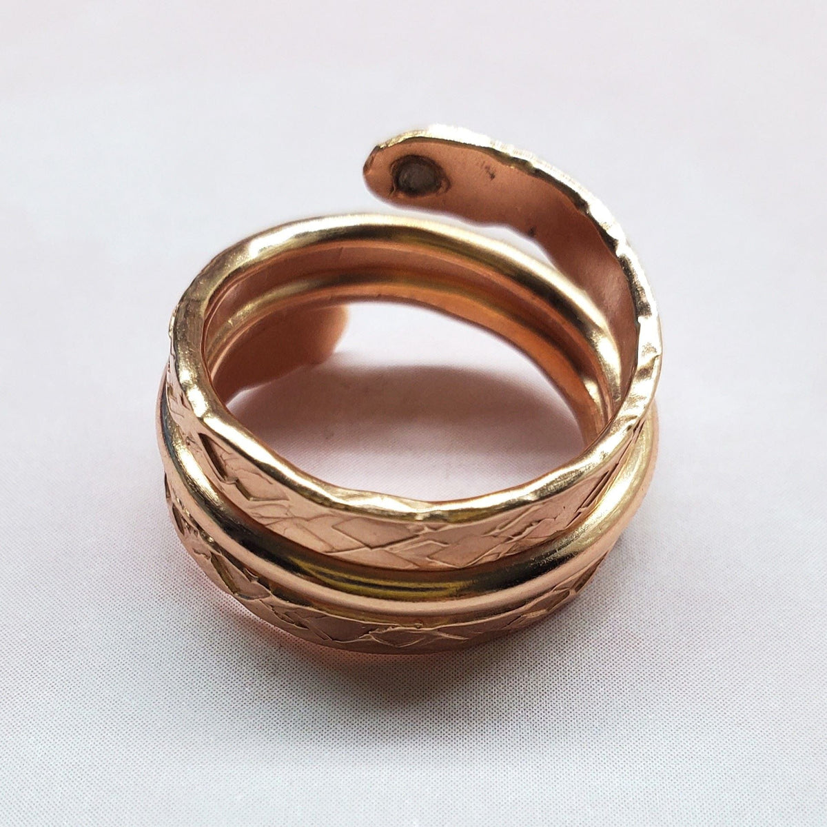 Alexa Martha Designs Ring Crystal Embedded Wrap Around Ring