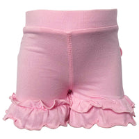 AnnLoren Girl's Shorts AnnLoren Baby/Toddler Girls Boutique Light Pink Ruffle Butt Shorts (6mo-2-3T)