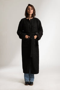 Bastet Noir Coats & Jackets The Lynda Coat in Wool Bouclé