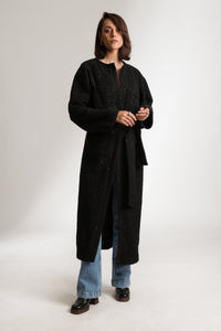 Bastet Noir Coats & Jackets The Lynda Coat in Wool Bouclé