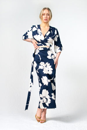 Bastet Noir Maxi Dresses EU36/US4 / Floral Print The Kazu Dress