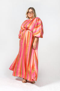 Bastet Noir Maxi Dresses EU36/US4 / Pink Stripes The Carme Dress