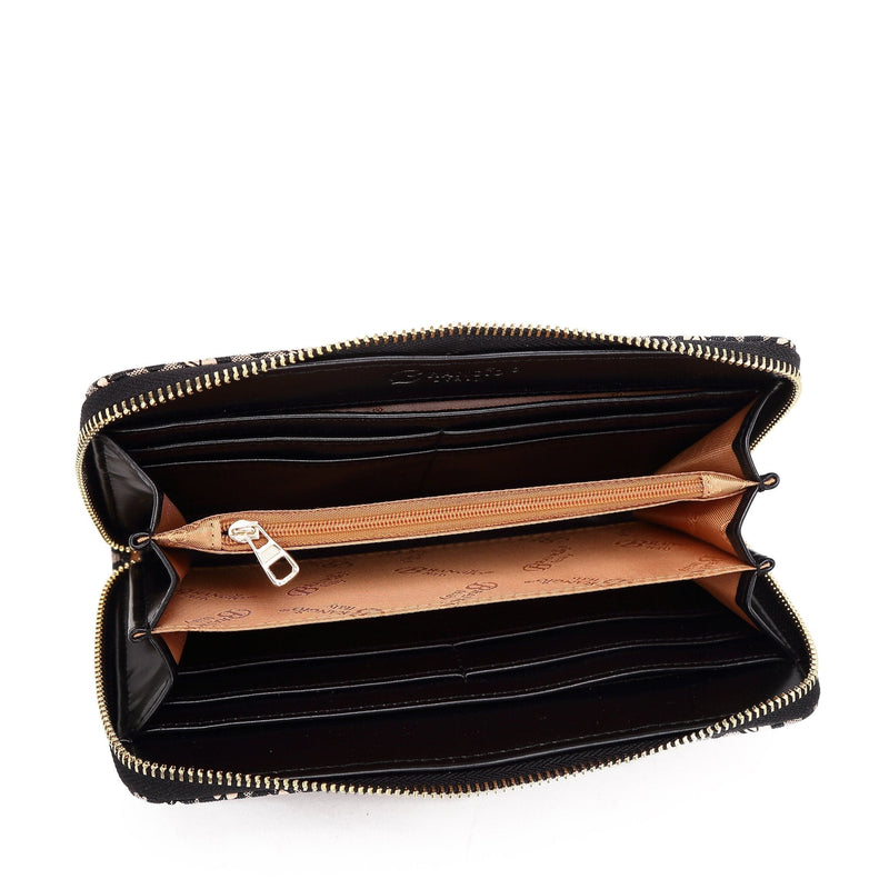 Brangio Italy Collections Handbag BI Galaxy Stars Ladies Clutch Women's Envelope Wallet Multiple Pockets Purse