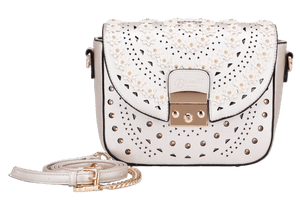 Brangio Italy Collections Handbag BI Rosè Celestial Star Crossbody Crystal Satchel in Pink, Gold, Pewter, White, or Black