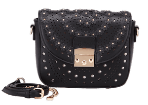 Brangio Italy Collections Handbag BI Rosè Celestial Star Crossbody Crystal Satchel in Pink, Gold, Pewter, White, or Black