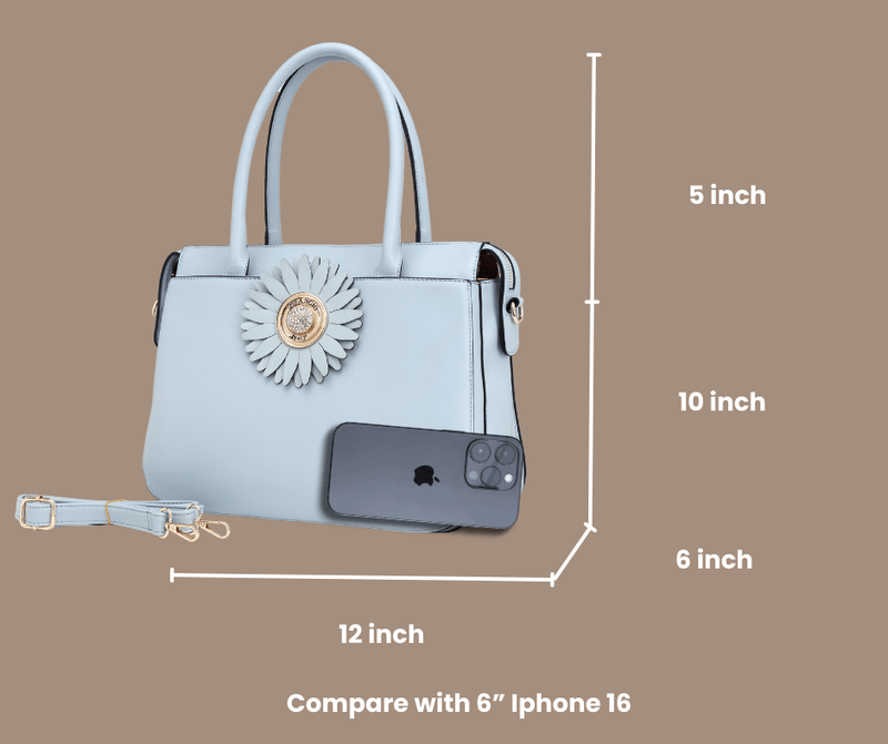 Brangio Italy Collections Handbag BI Women's Vegan Leather  Sunshine Crossbody in Black, Blue, Pink, Red, or Silver