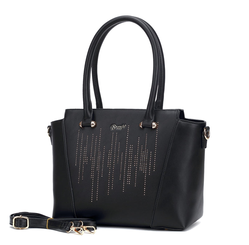 Brangio Italy Collections Handbag Black BI Rainy Night Vegan Purse [ITEM#JC7192] in Black, Blue, Purple, White, or Pink