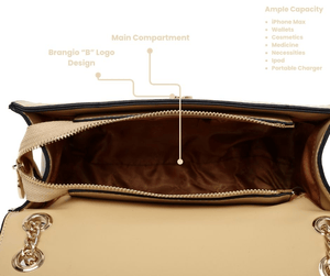 Brangio Italy Collections Handbag Blissful Radiance Elegant Crossbody Bag