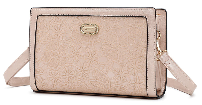 Brangio Italy Collections Handbag Blossoming Lovely Floral Crossbody Bag - Colors Available | BI