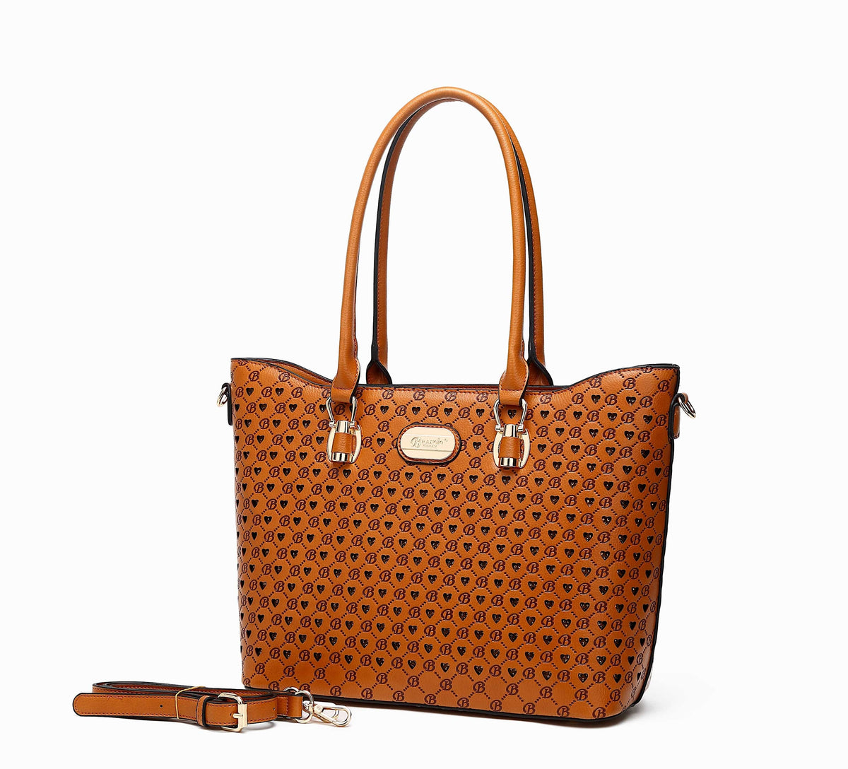 Brangio Italy Collections Handbag Bronze BI Millionaire Crystal Engraved Tote in Pink, Brown, Blue, Beige, Black, or Red