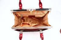 Brangio Italy Collections Handbag Crystal Constellations Elegant Stud Handbag in White or Bronze | BI
