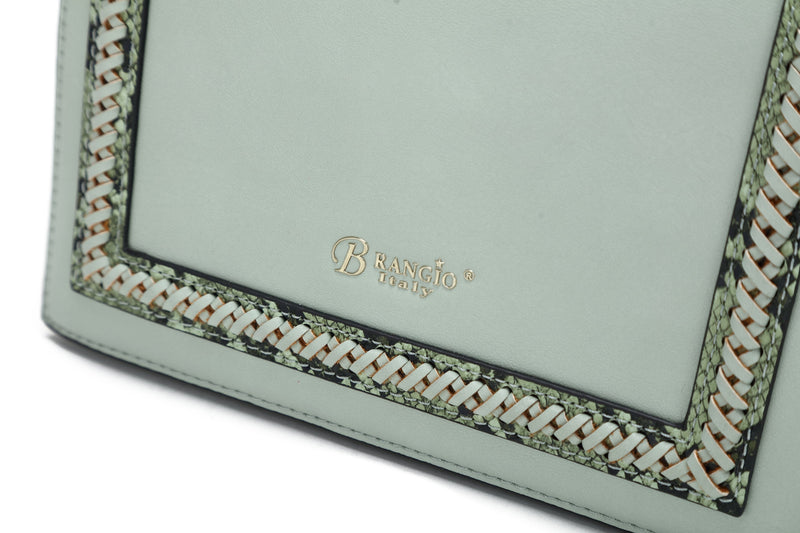 Brangio Italy Collections Handbag Dragon Satchel Elegant Classy Crossbody Bag - Colors Available | BI