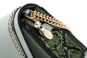 Brangio Italy Collections Handbag Dragon Satchel Elegant Classy Crossbody Bag - Colors Available | BI
