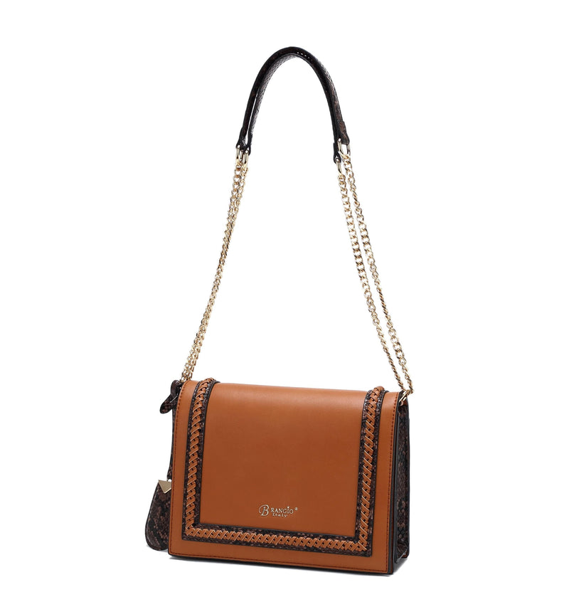 Brangio Italy Collections Handbag Dragon Satchel Elegant Classy Crossbody Bag - Colors Available | BI