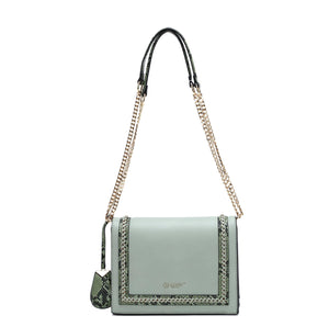 Brangio Italy Collections Handbag Dragon Satchel Elegant Classy Crossbody Bag - Colors Available | BI