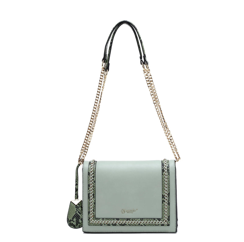 Brangio Italy Collections Handbag Dragon Satchel Elegant Classy Crossbody Bag - Colors Available | BI
