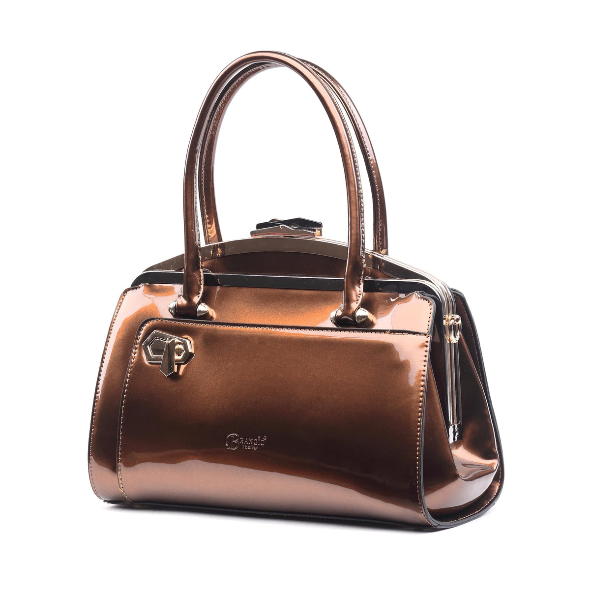Brangio Italy Collections Handbag Envoler Vegan Leather Classy Paris Handbag