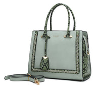 Brangio Italy Collections Handbag Green Dragon Queen Elegant Top Handle Bag