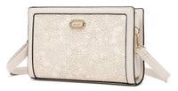 Brangio Italy Collections Handbag Ivory Blossoming Lovely Floral Crossbody Bag - Colors Available | BI