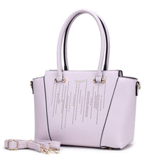 Brangio Italy Collections Handbag Light Purple BI Rainy Night Vegan Purse [ITEM#JC7192] in Black, Blue, Purple, White, or Pink