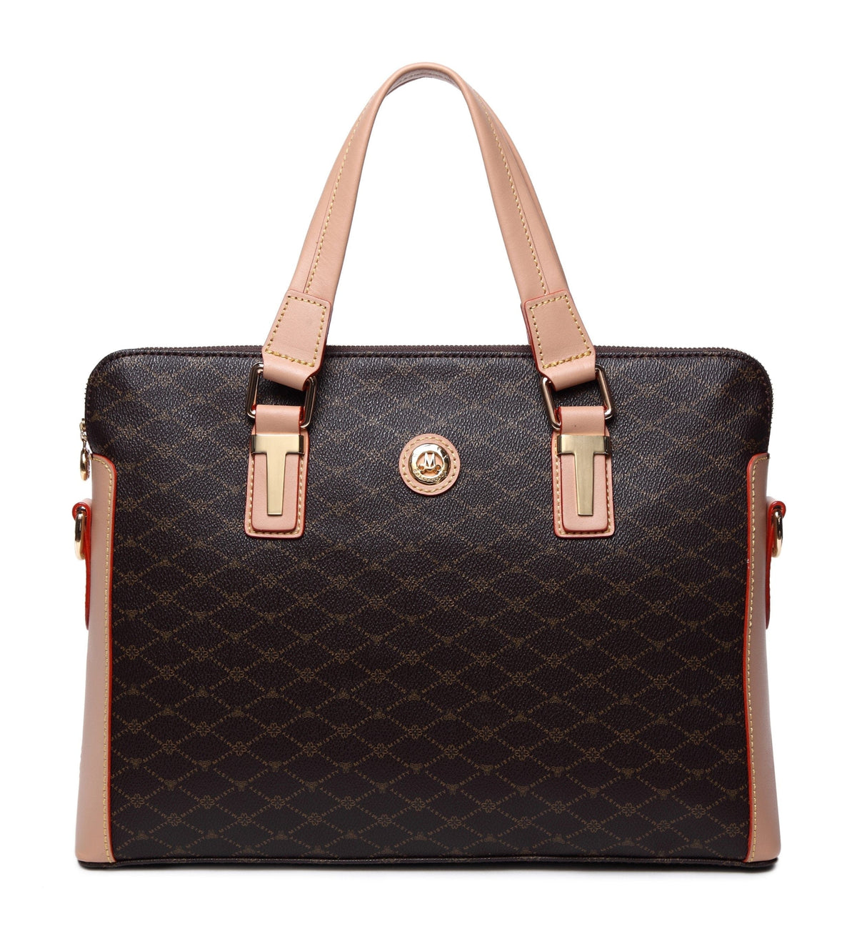 Brangio Italy Collections Handbag Misty U.S.A. Signature Collection Women's Briefcase in Brown