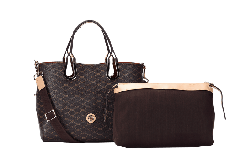 Brangio Italy Collections Handbag Misty U.S.A. Signature Collection Women's Brown Tote & Crossbody